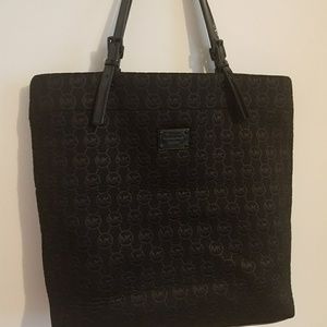 Michael Kors Neoprene Black Tote